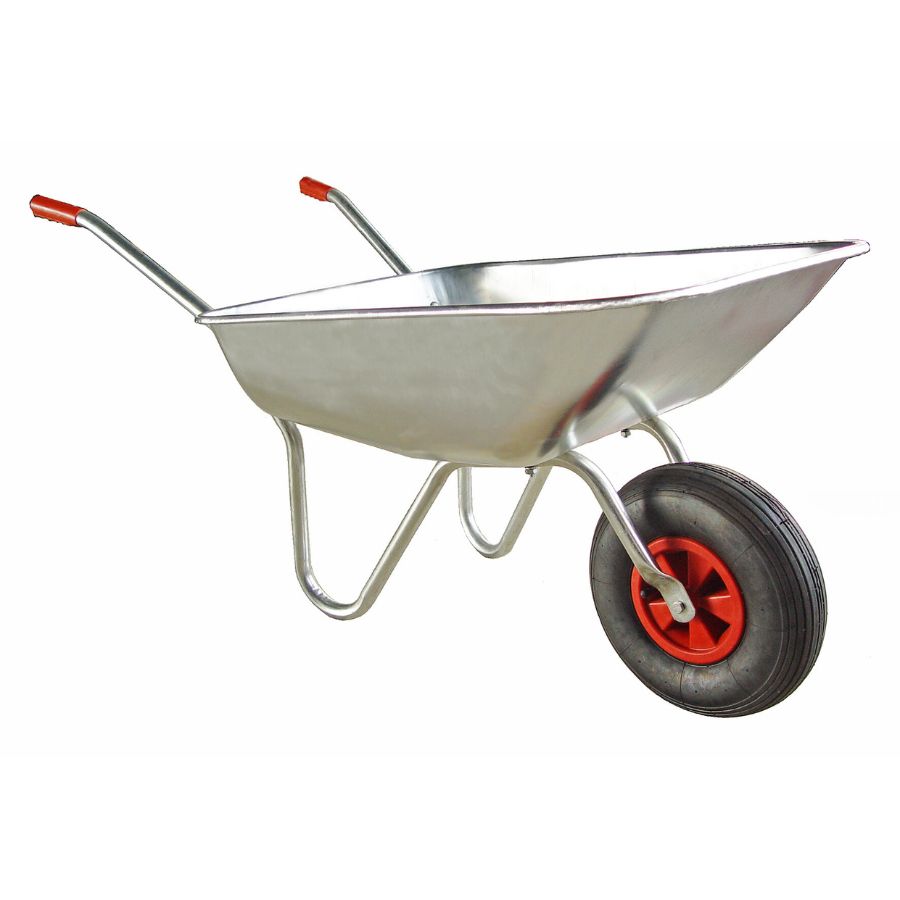 Brouette 85 litres de premier prix avec une roue