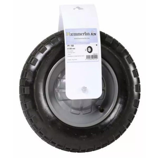 Roue brouette gonflable PF150 à jante en métal