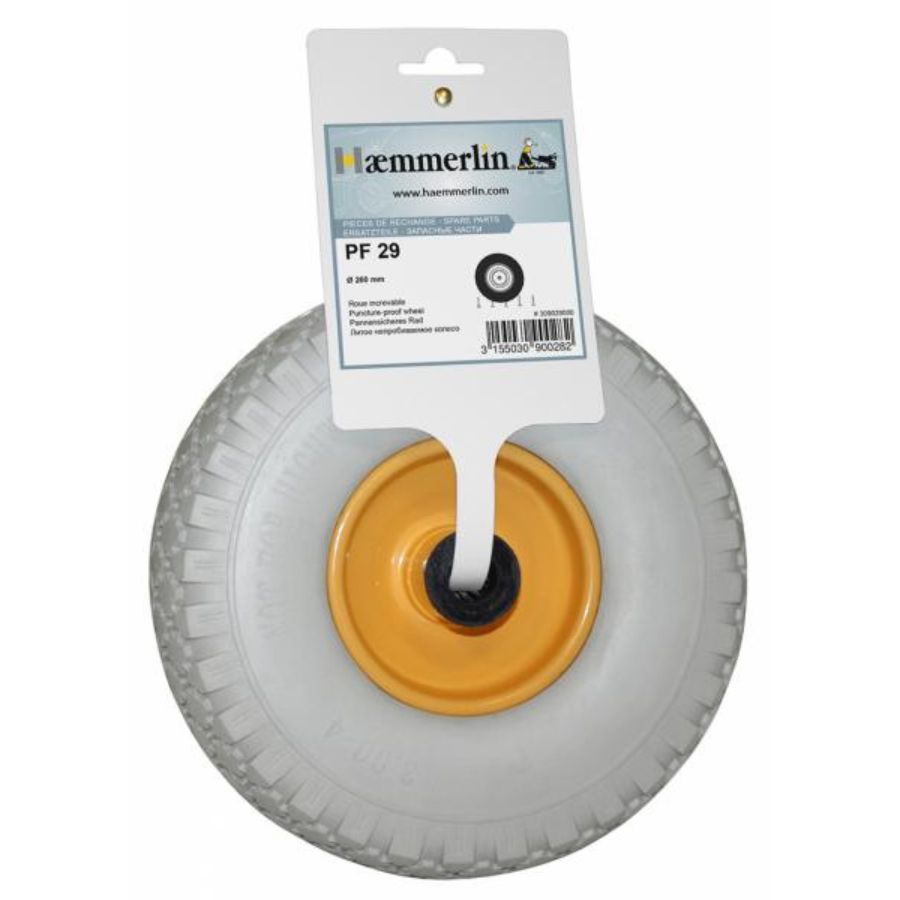 Roue brouette increvable PF29 longue durée