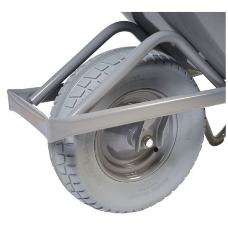 Brouette agricole avec roue increvable extra large