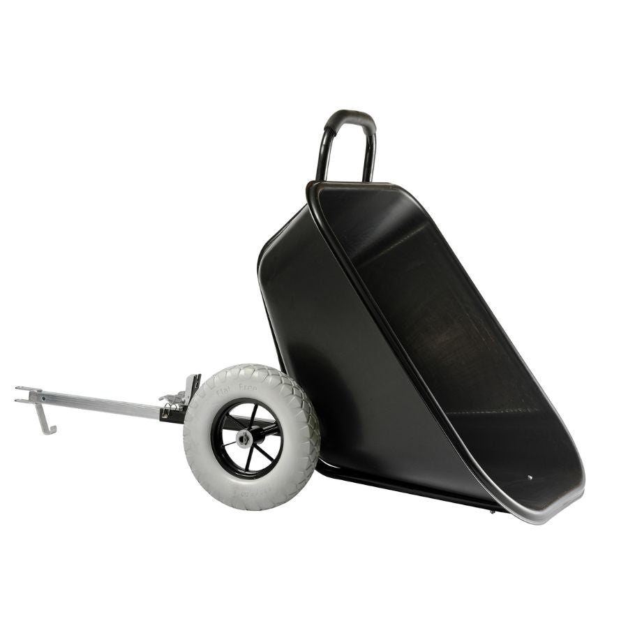 Char de jardinage tractable et basculant