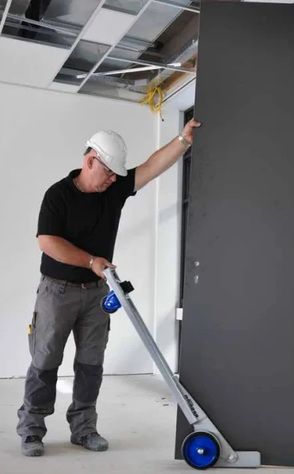 Lève porte en aluminium