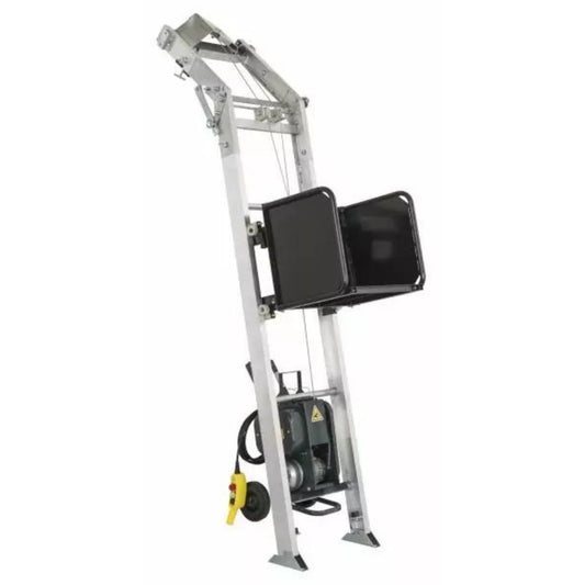 Monte-matériaux à échelles en aluminium