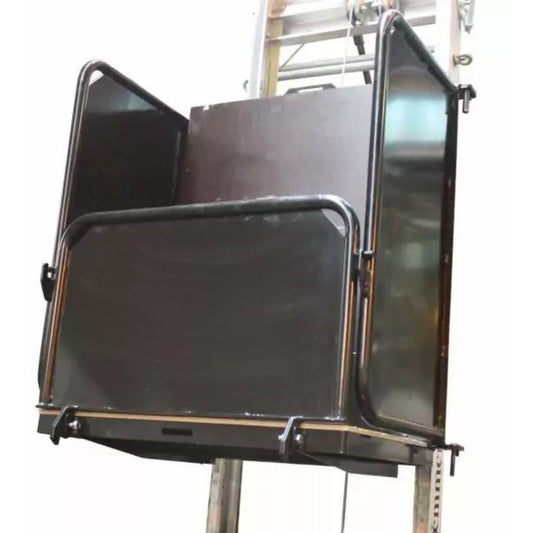 Monte matériaux 10 m plateau universel sur fond blanc